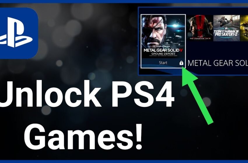  How to Unlock PS4 Games Using a Playstation Network Account